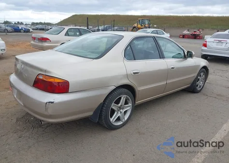 2000 Acura Tl 3.2 from USA, damaged, VIN 19UUA5669YA038356